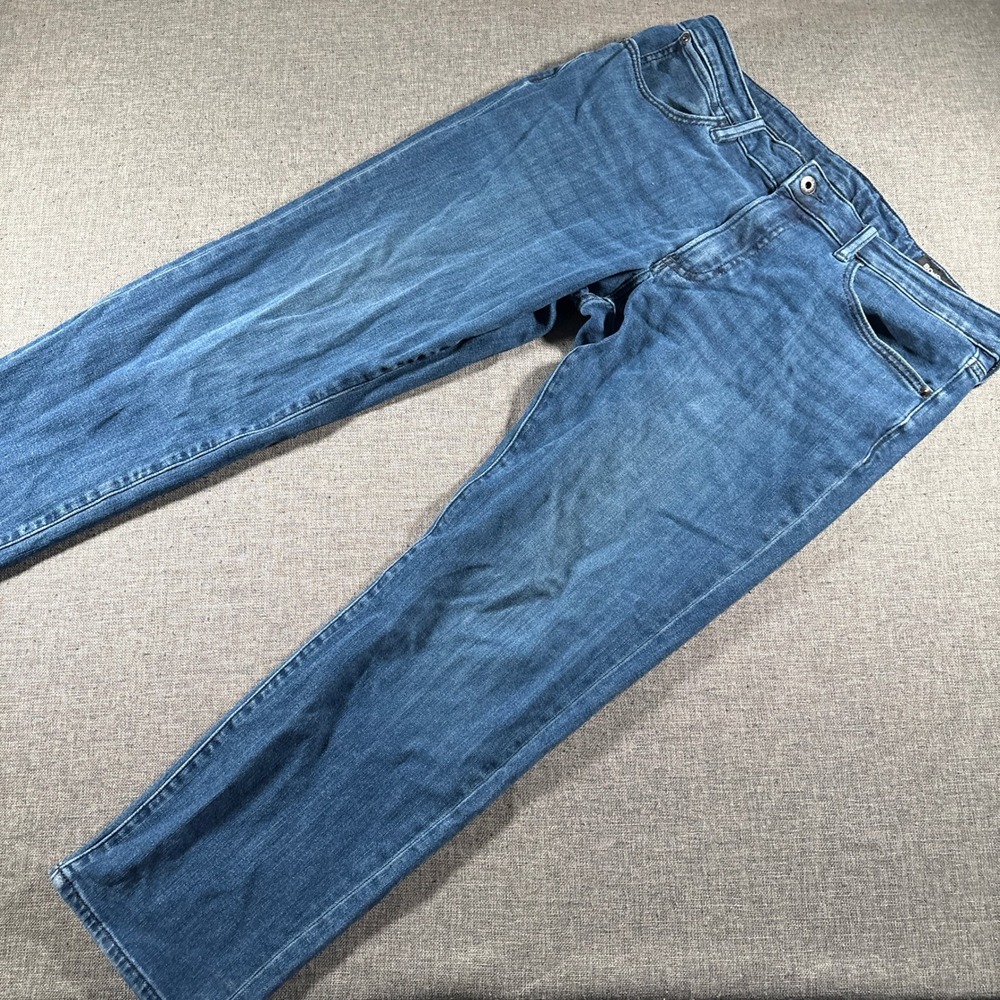 Bonobos Slim Fit Jeans Mens 35x30 (Fits 35x28) Blue Medium Wash Stretch Denim